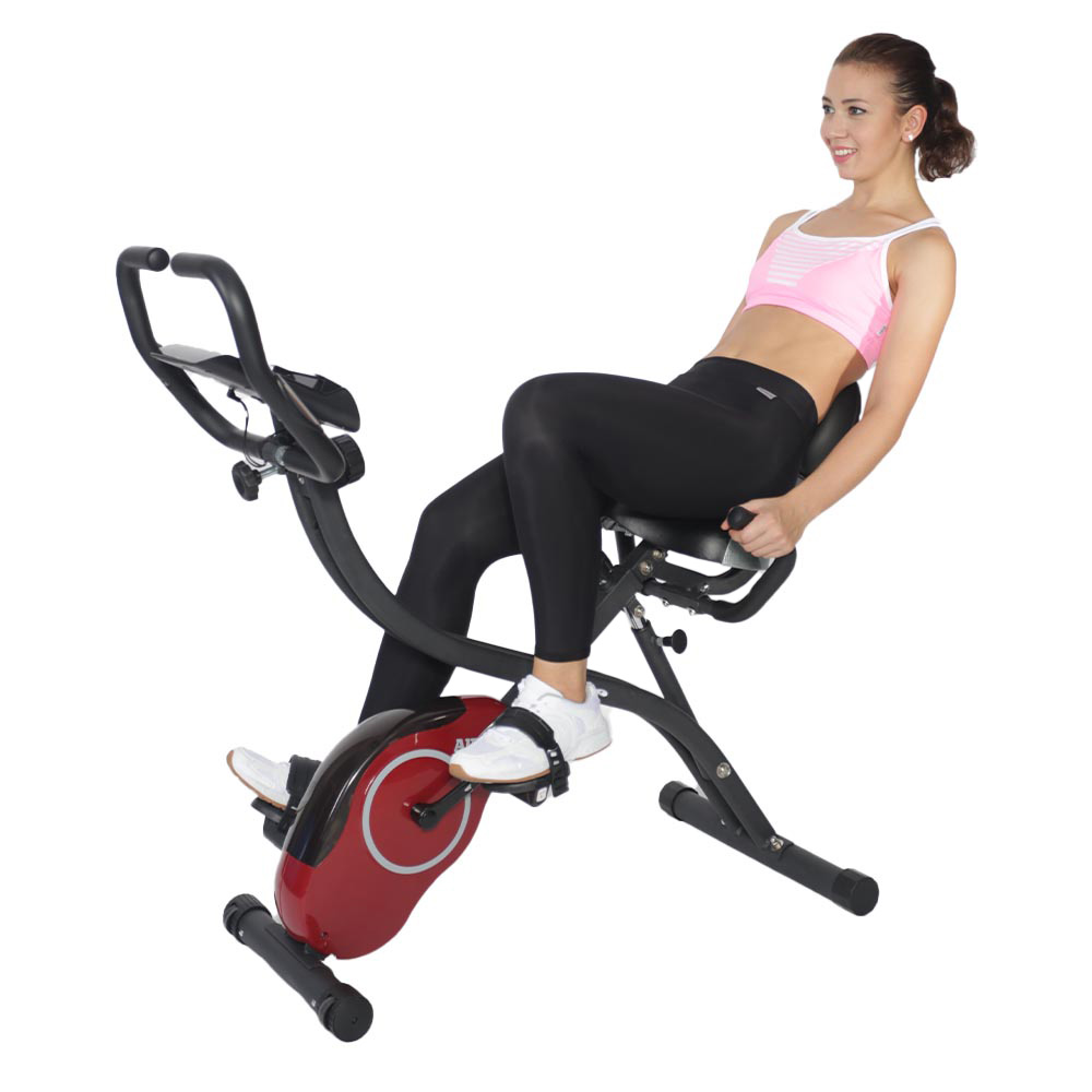 space saving recumbent bike