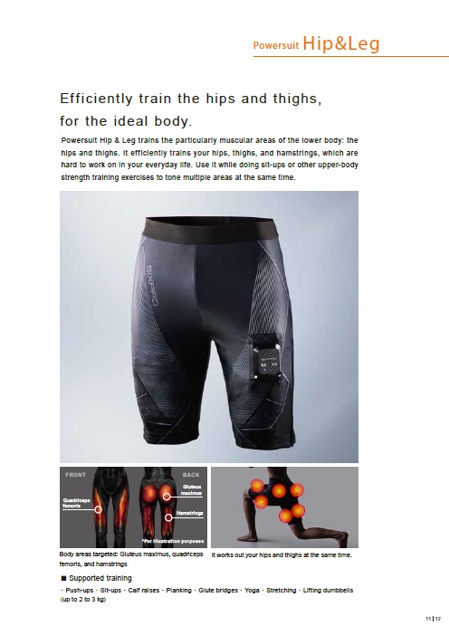 Singapore Largest fitness equipment store Sixpad PowerSuit Hips