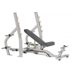 Hoist Fitness COMMERCIAL FREEWEIGHTS CF-2179 3-WAY OLYMPIC BENCH