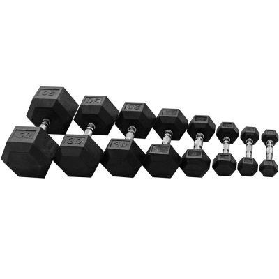 AIBI Rubberized Hexagon Dumbbell