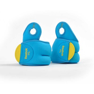 REEBOK Wrist Weight 2 X 1.5KG - Cyan