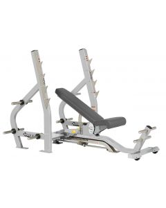 Hoist Fitness COMMERCIAL FREEWEIGHTS CF-2179 3-WAY OLYMPIC BENCH